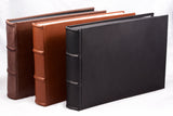 Hand-made Leather photo album (in 5 sizes)